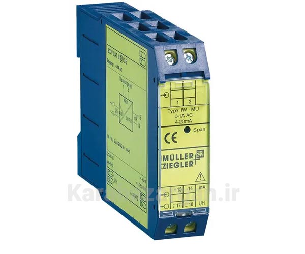 خرید ترنسمیتر IW-MU | مبدل جریان 5A به 4-20mA با تغذیه 36-265V AC/DC