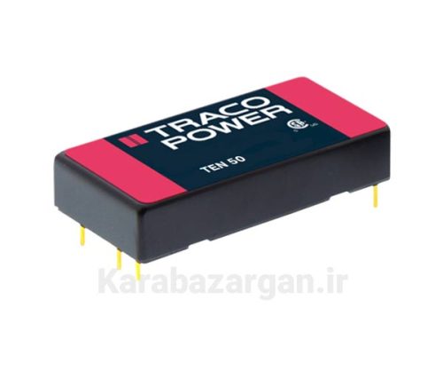 مبدل DC‑DC ایزوله Traco Power TEN 50‑4810 – توان 33 وات