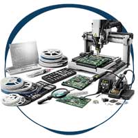 خانه 21 سفارش ساخت PCB و مونتاژ برد الکترونیکی شامل طراحی، تولید برد مدار چاپی چندلایه، مونتاژ SMT و DIP، تأمین قطعات الکترونیکی و تست نهایی برد.