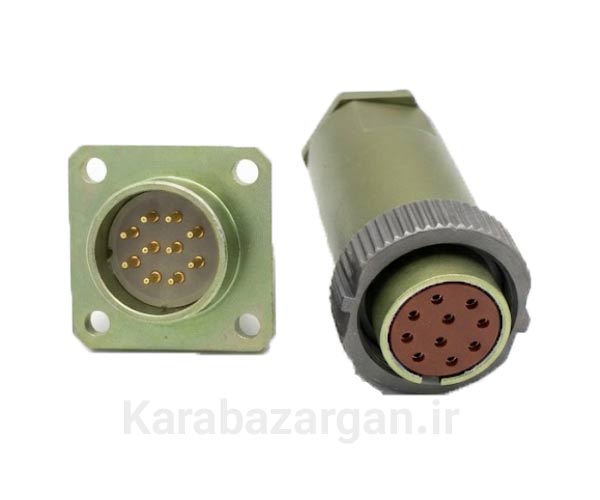 کانکتور طلایی روسی PY04-10Pin ده پین