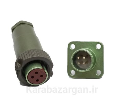 کانکتور طلایی روسی PY04-4Pin چهار پین
